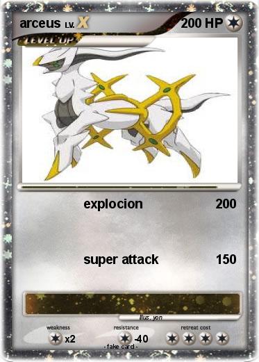 Pokemon arceus