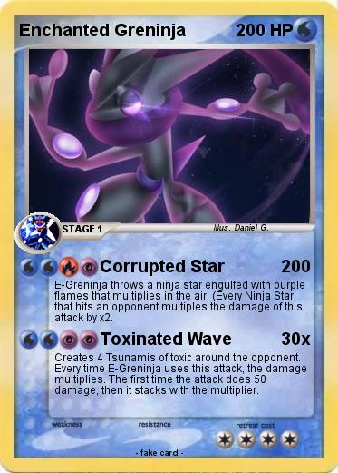 Pokemon Enchanted Greninja