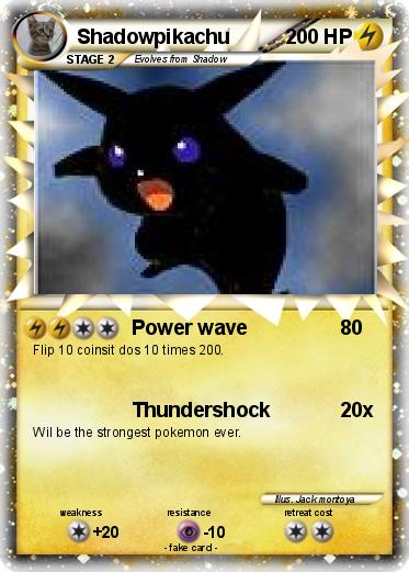 Pokemon Shadowpikachu
