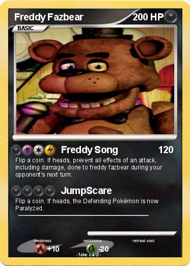 Pokemon Freddy Fazbear