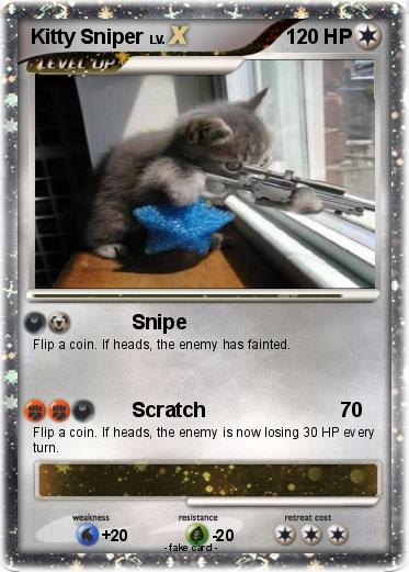 Pokemon Kitty Sniper