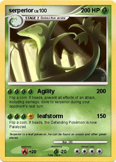 Pokemon serperior