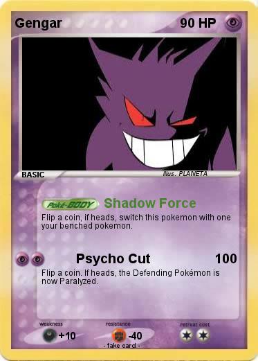 Pokemon Gengar