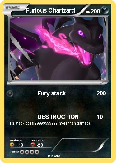 Pokemon Furious Charizard