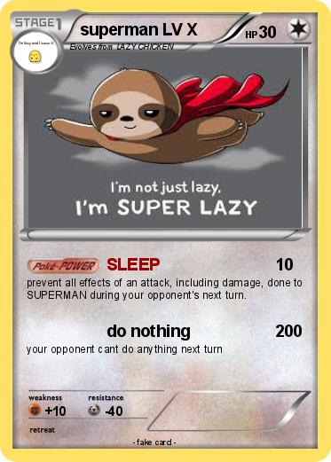Pokemon superman LV X