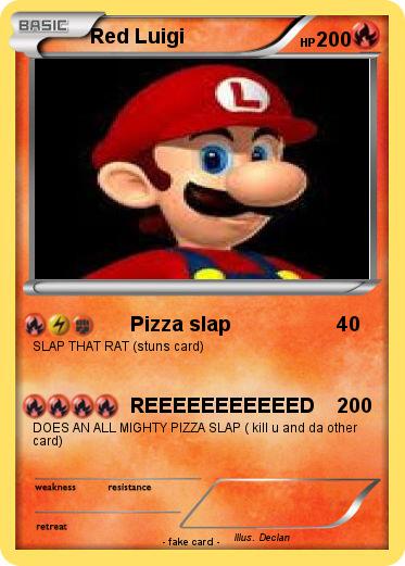 Pokemon Red Luigi