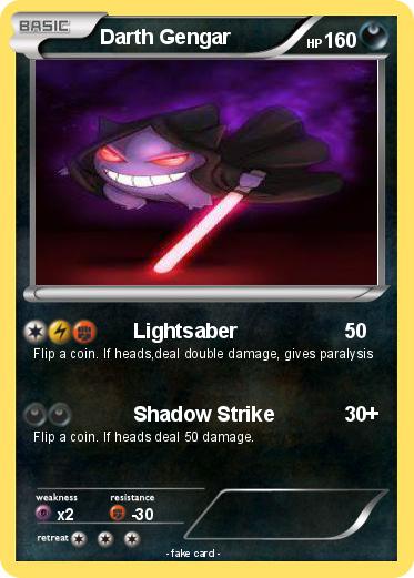 Pokemon Darth Gengar