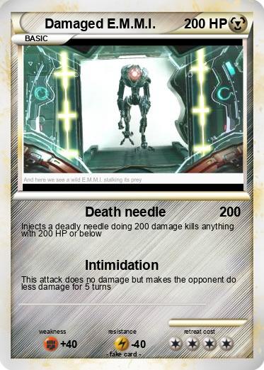 Pokemon Damaged E.M.M.I.