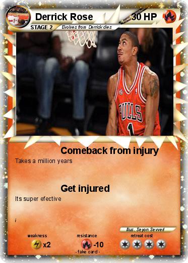 Pokemon Derrick Rose