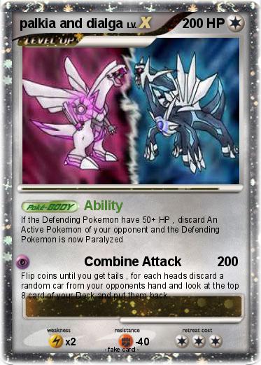 Pokemon palkia and dialga