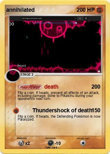 Pokemon annihilated