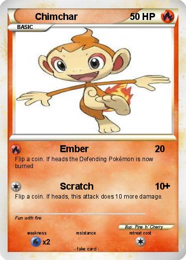 Pokemon Chimchar