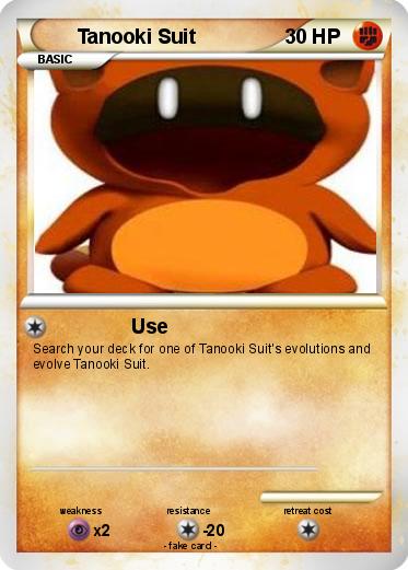 Pokemon Tanooki Suit