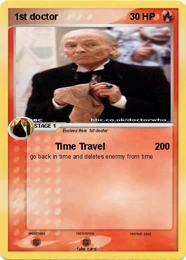Pokemon 1st doctor