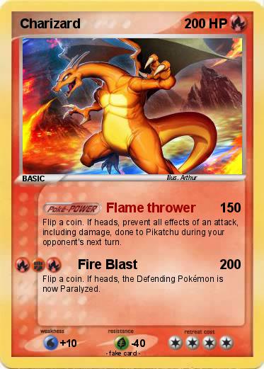 Pokemon Charizard