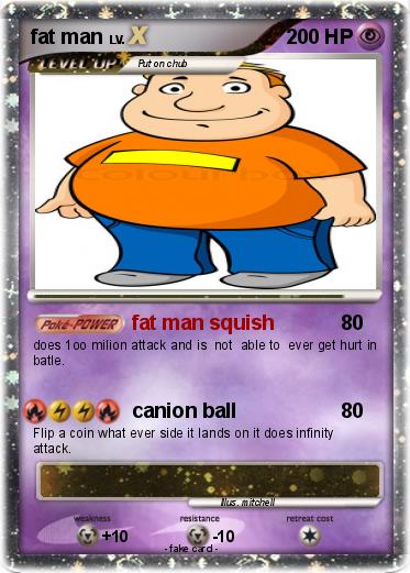 Pokemon fat man