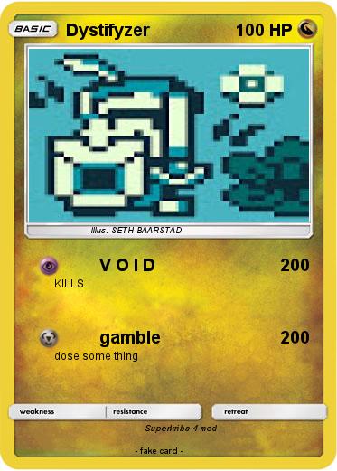 Pokemon Dystifyzer