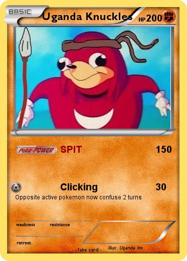 Pokemon Uganda Knuckles