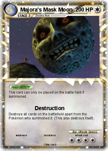 Pokemon Majora's Mask Moon