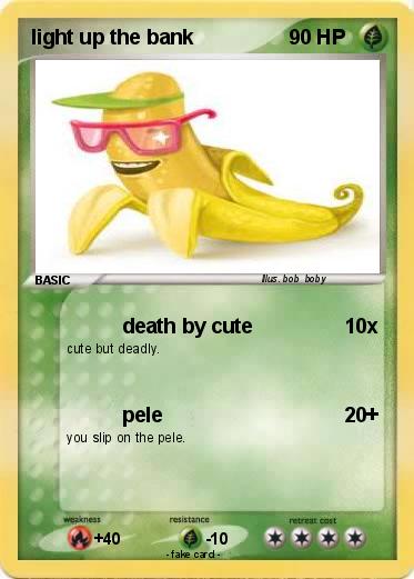 Pokemon light up the bank