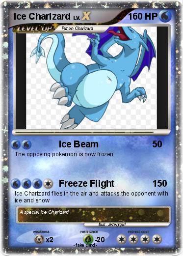 Pokemon Ice Charizard