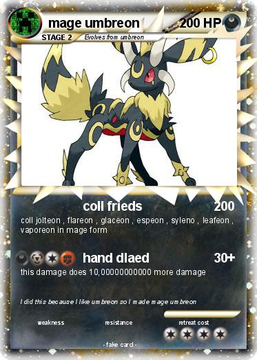Pokemon mage umbreon