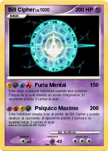 Pokemon Bill Cipher