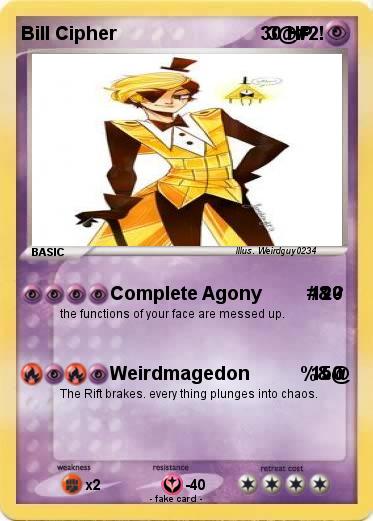 Pokemon Bill Cipher                              3@#2!