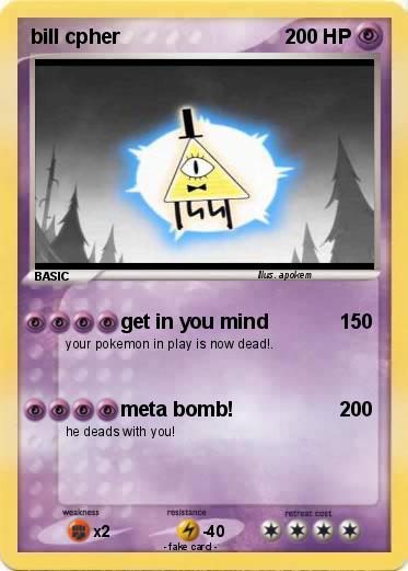 Pokemon bill cpher