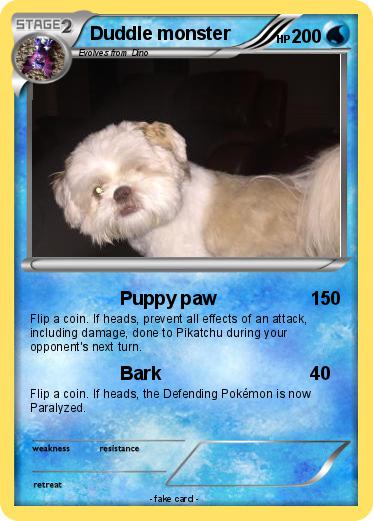 Pokemon Duddle monster