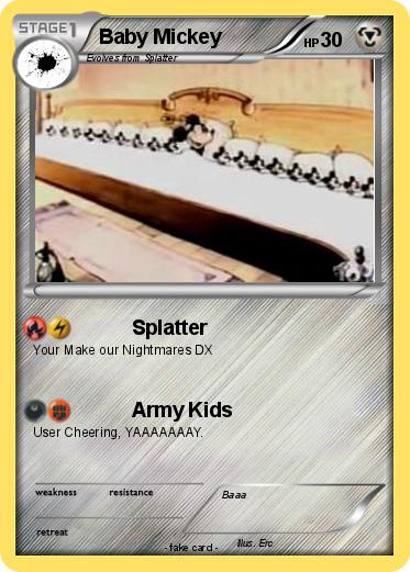 Pokemon Baby Mickey