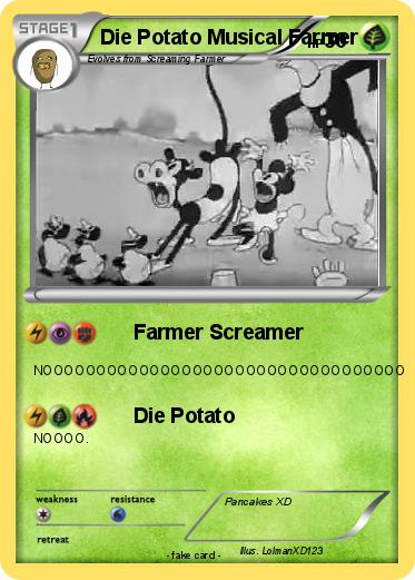 Pokemon Die Potato Musical Farmer