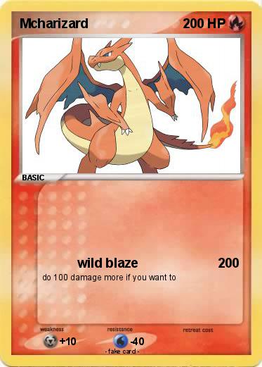 Pokemon Mcharizard