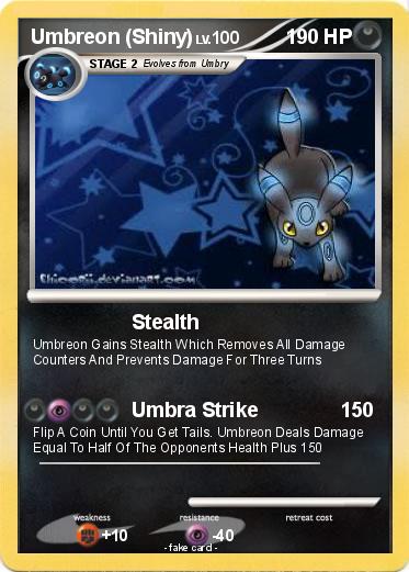 Pokemon Umbreon (Shiny)