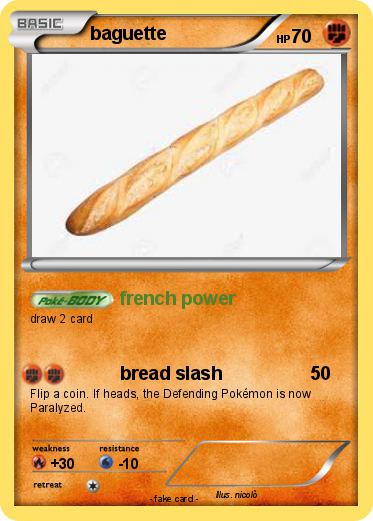 Pokemon baguette
