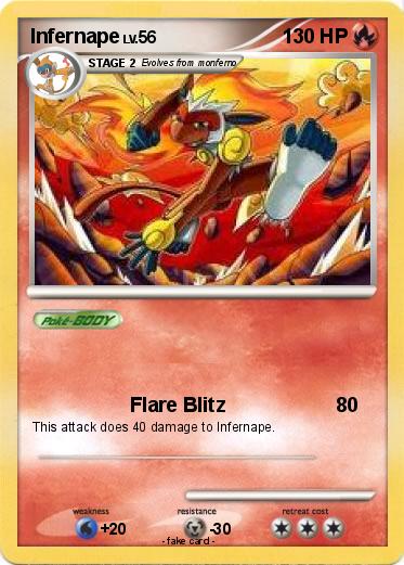 Pokemon Infernape