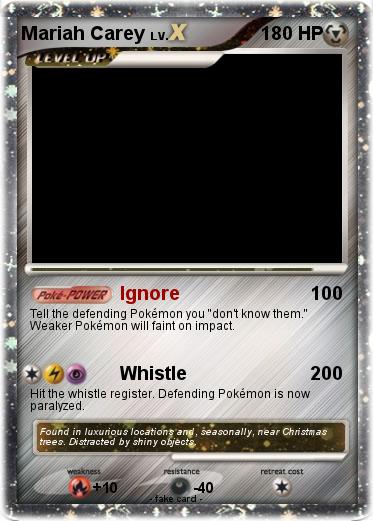 Pokemon Mariah Carey