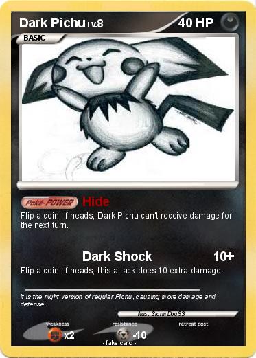 Pokemon Dark Pichu