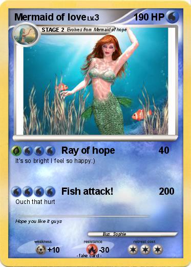 Pokemon Mermaid of love