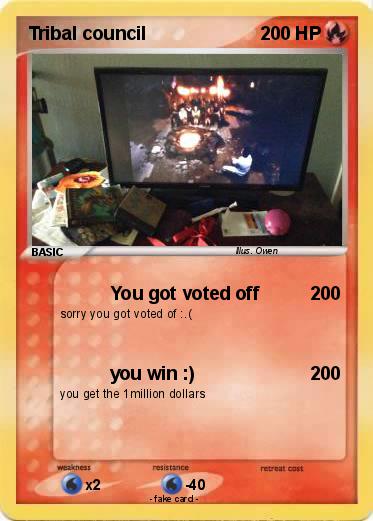 Pokemon Tribal council