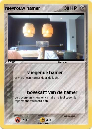 Pokemon mevrouw hamer
