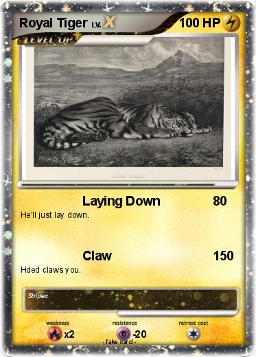 Pokemon Royal Tiger