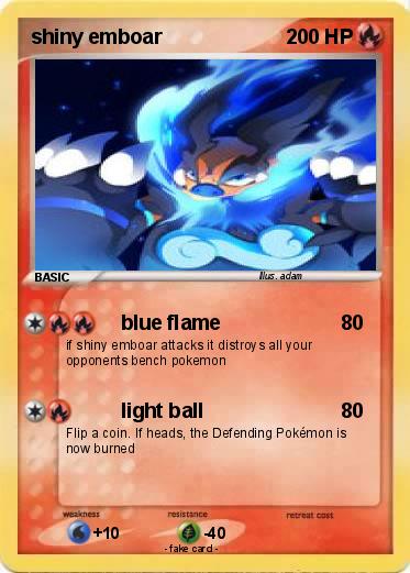 Pokemon shiny emboar