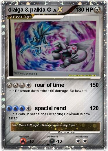 Pokemon dialga & palkia G
