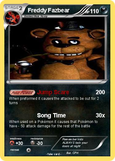 Pokemon Freddy Fazbear