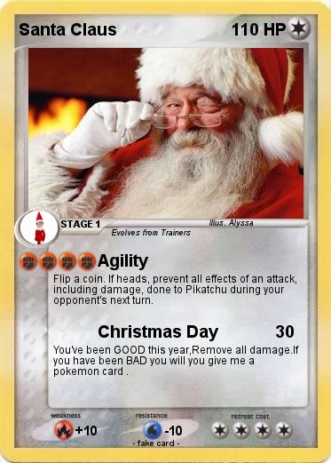 Pokemon Santa Claus