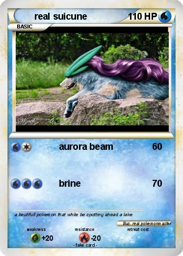 Pokemon real suicune