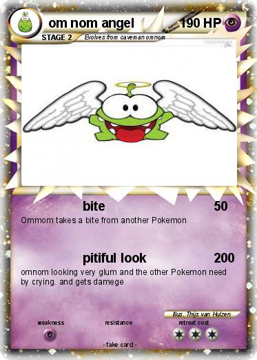 Pokemon om nom angel
