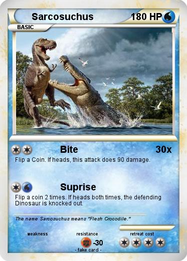 Pokemon Sarcosuchus