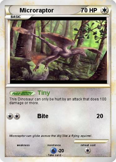 Pokemon Microraptor